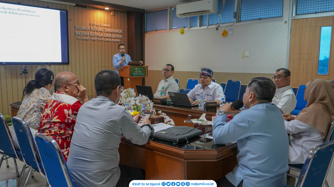 Departemen THT-BKL FK Unand/RS M. Djamil Evaluasi Kinerja dan Susun Langkah Strategis