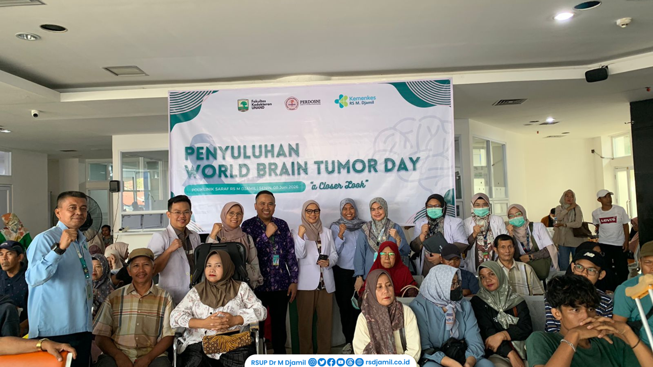RSUP Dr. M. Djamil Dorong Kesadaran Deteksi Dini pada World Brain Tumor Day 2026