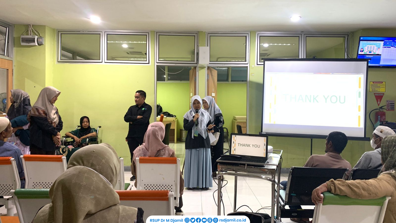 RS M. Djamil Berikan Edukasi Gizi tentang Diet Mediterania dan DASH Diet