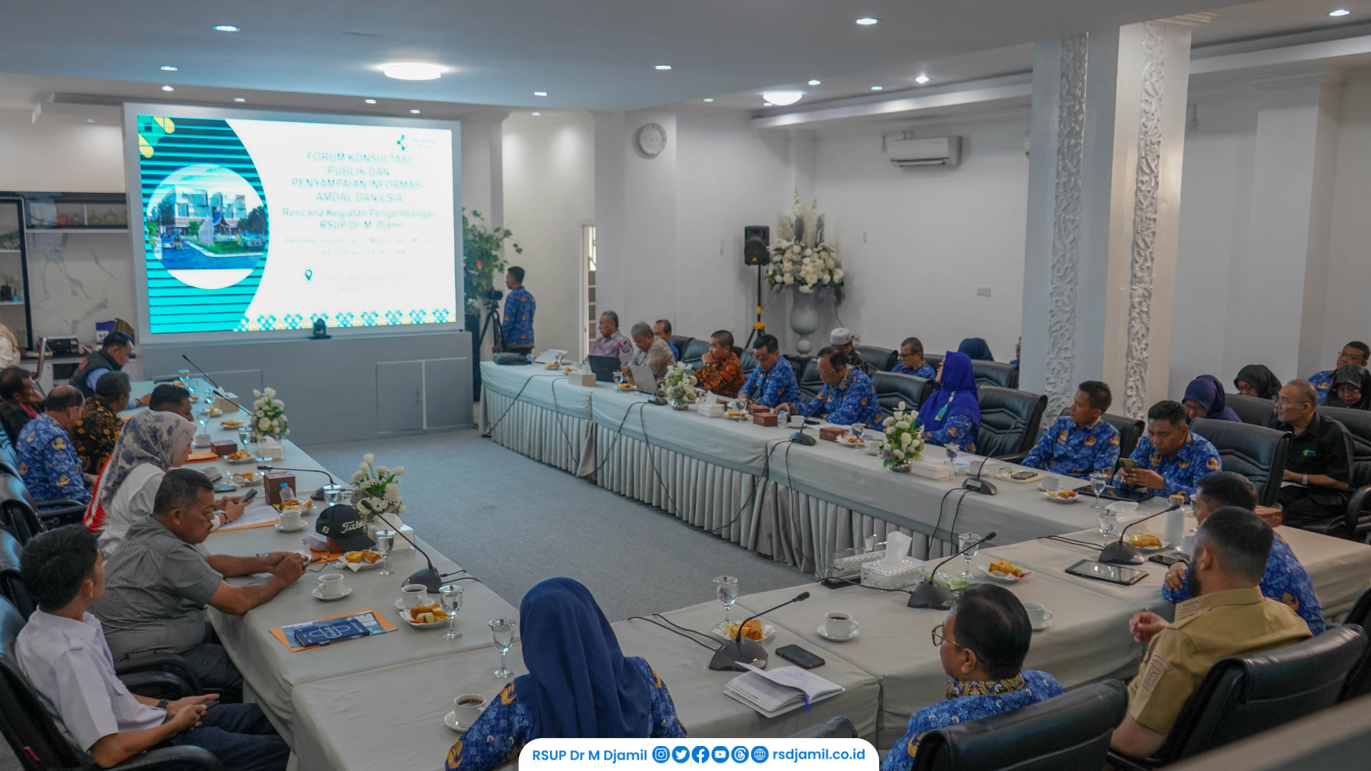 RS M. Djamil Gelar Forum Konsultasi Publik AMDAL untuk Dukung Pengembangan Rumah Sakit