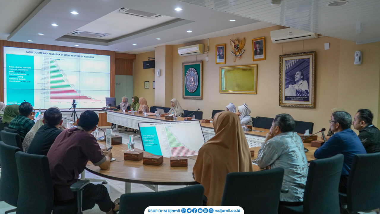 RS M. Djamil Perkuat Layanan Mata Melalui Pengampuan Nasional
