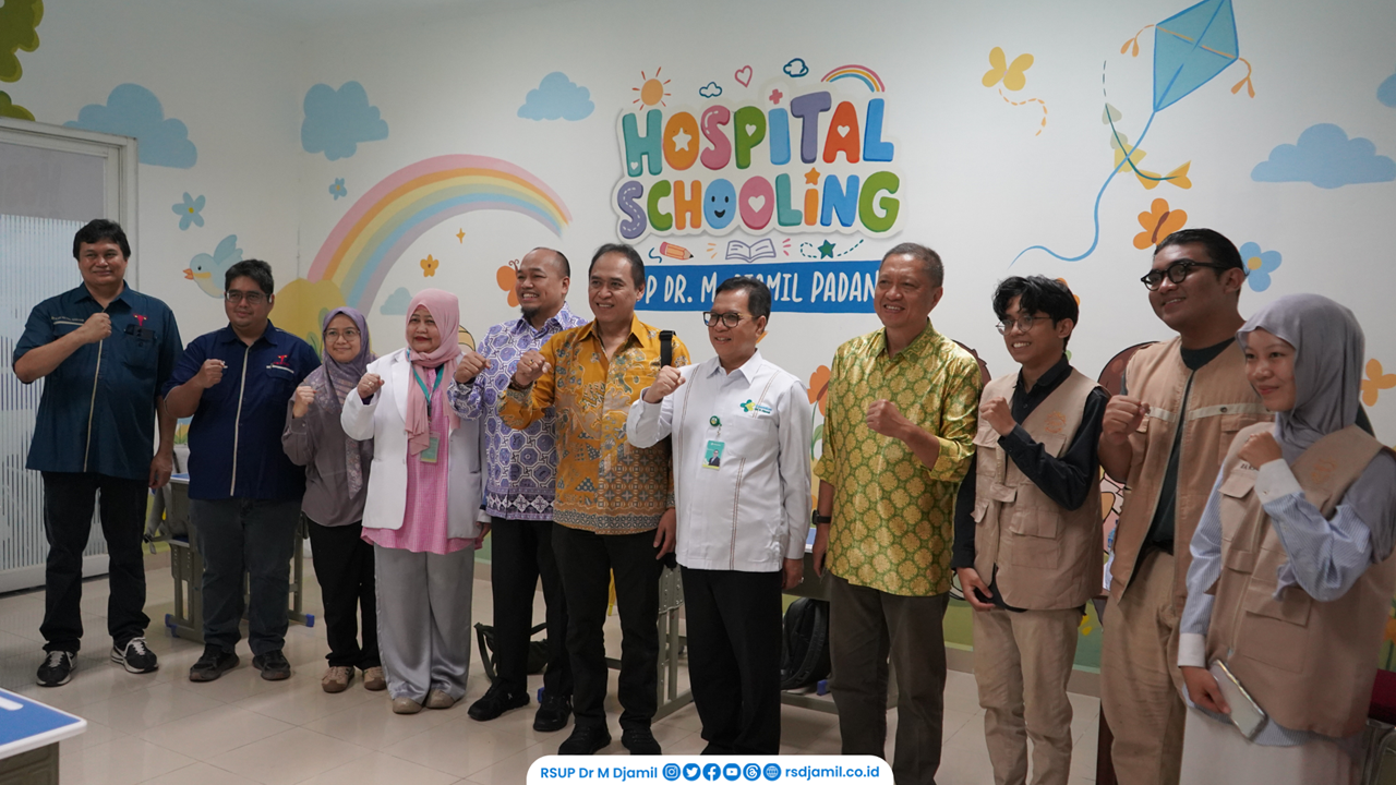 Ketua Tumbuh Kembang IDAI Apresiasi Hospital Schooling RS M. Djamil