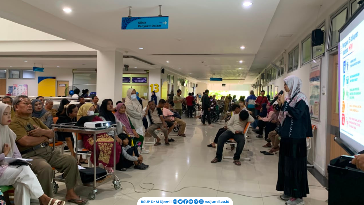 RS M. Djamil Edukasi Pasien Kenali Sindroma Kardiovaskular Renal Metabolik