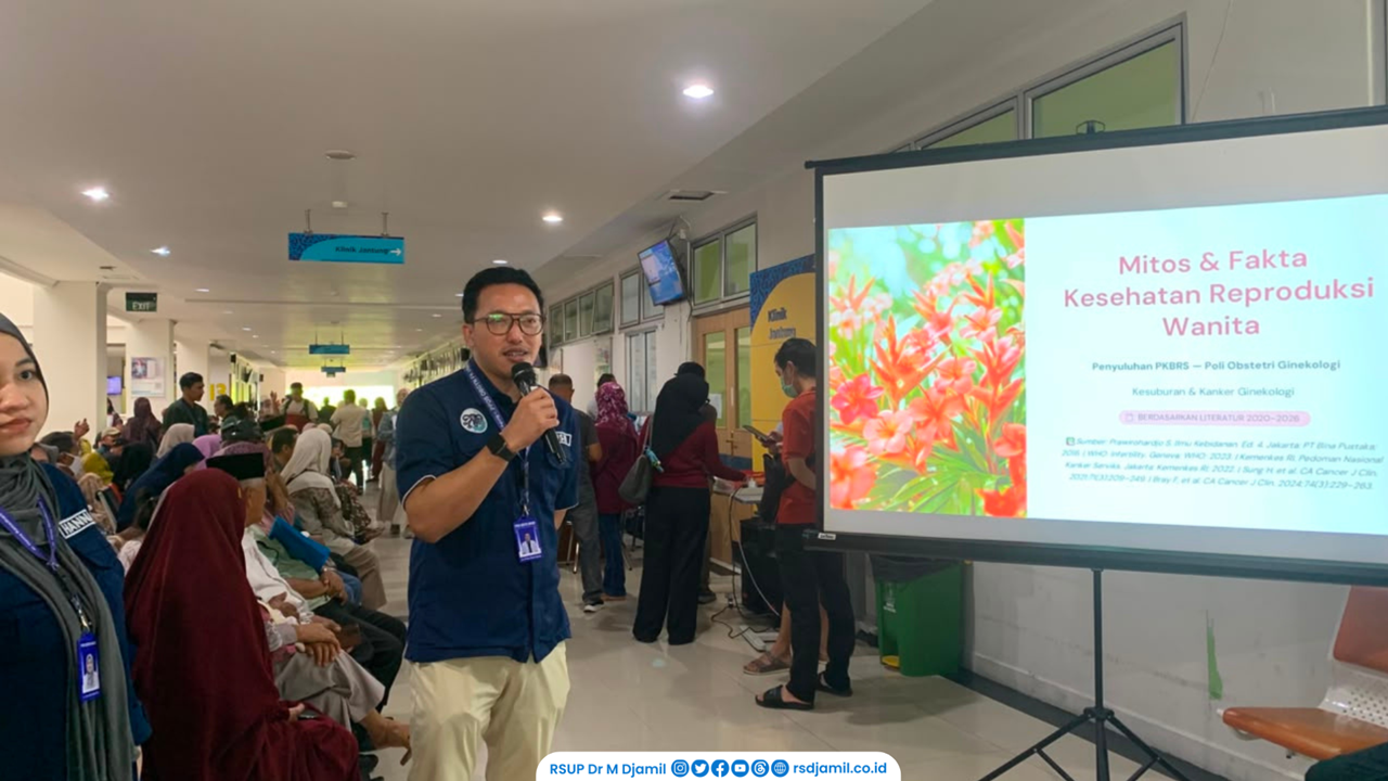 RS M. Djamil Edukasi Mitos dan Fakta Kesehatan Reproduksi Wanita