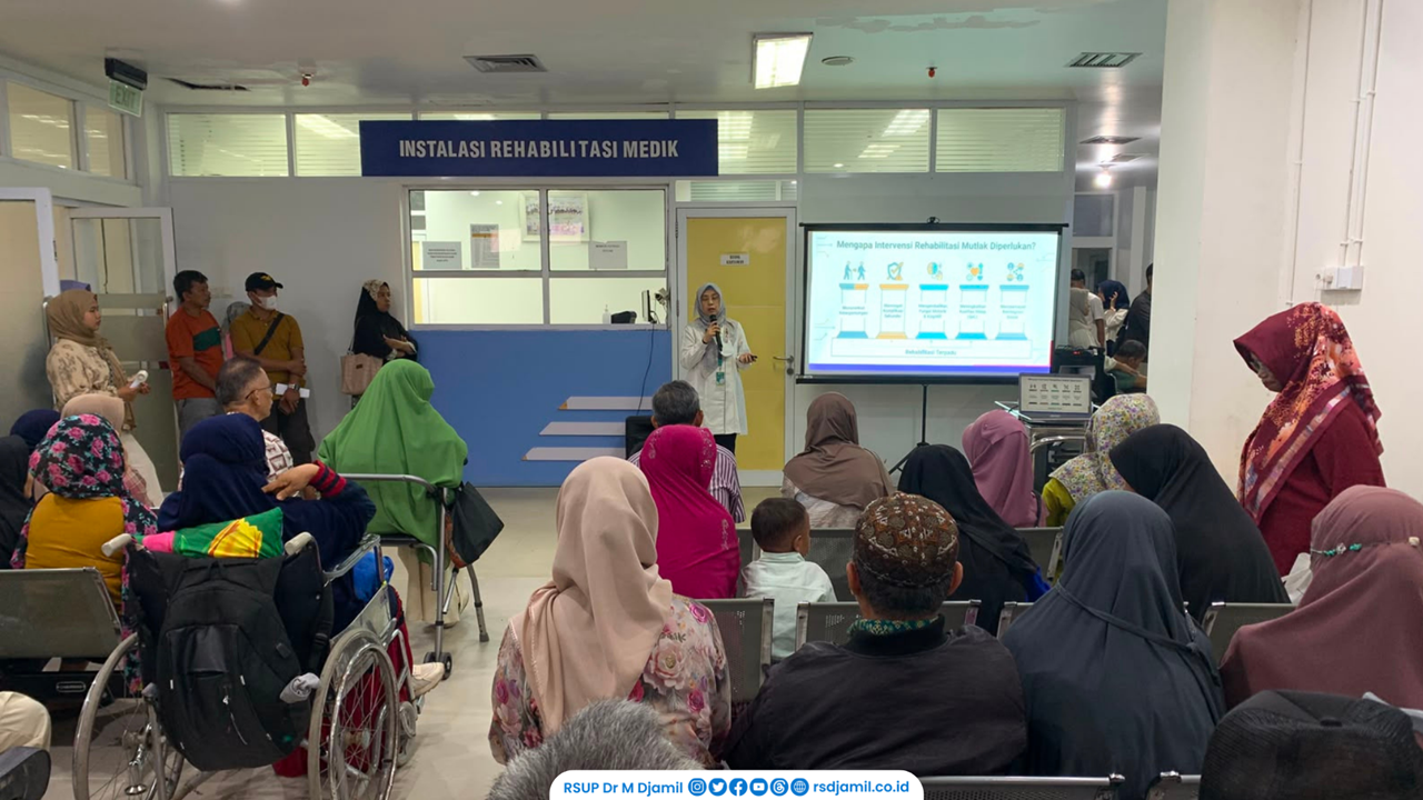 RS M. Djamil Edukasi Pasien tentang Tata Laksana Rehabilitasi Stroke