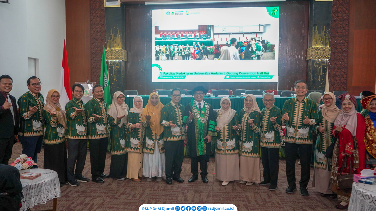 Dies Natalis ke-71 FK Unand, RS M. Djamil Dorong Kolaborasi Pendidikan dan Pelayanan Kesehatan