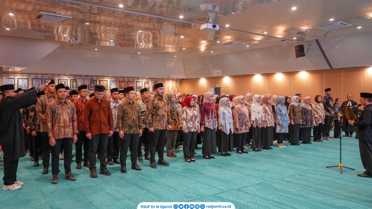 Resmi Jadi PNS, 228 CPNS RS M. Djamil Diminta Utamakan Komunikasi dan Empati