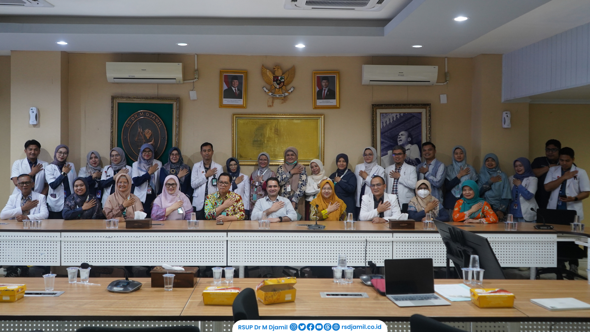 RS M. Djamil Terima Visitasi Prof Mohamed dari UKM, Perkuat Layanan Intervensi Paru