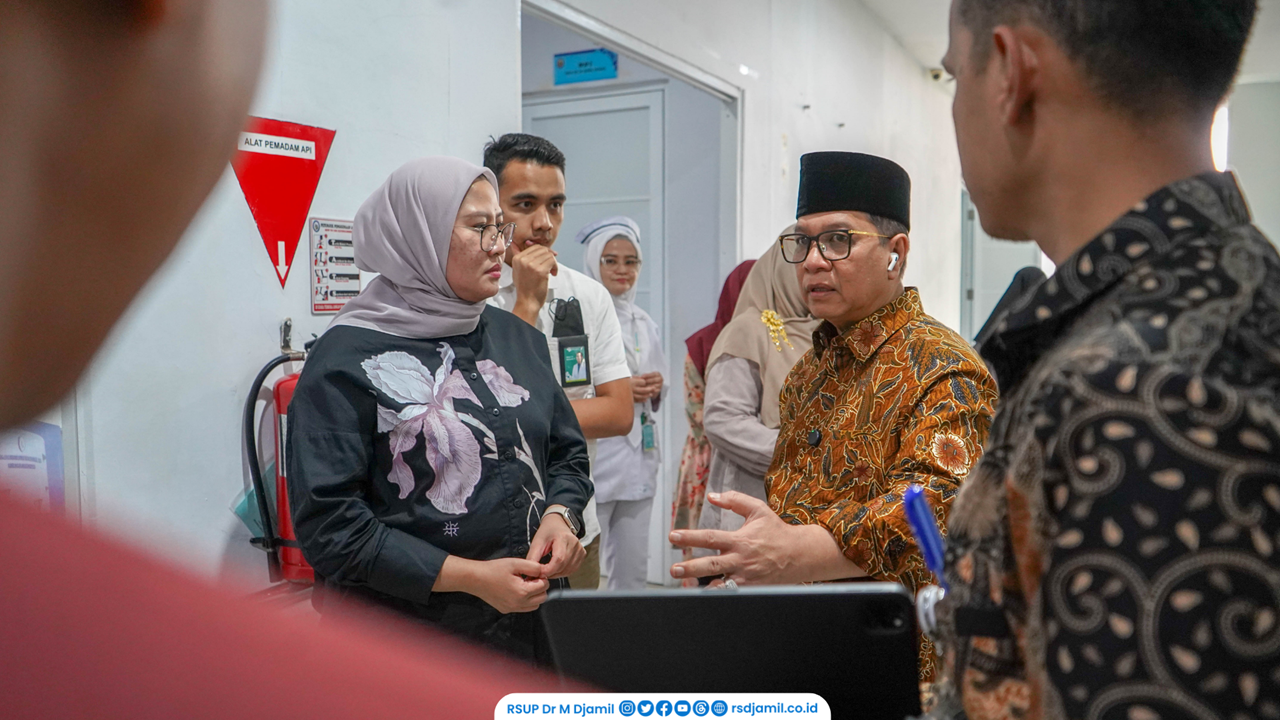 Telusuri Ambun Pagi hingga ICU, Dirut RS M. Djamil Evaluasi Pemanfaatan Fasilitas