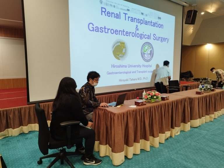 RSUP Dr M Djamil, Kuliah Pakar Transplantasi Ginjal bersama Profesor Hiroshima University